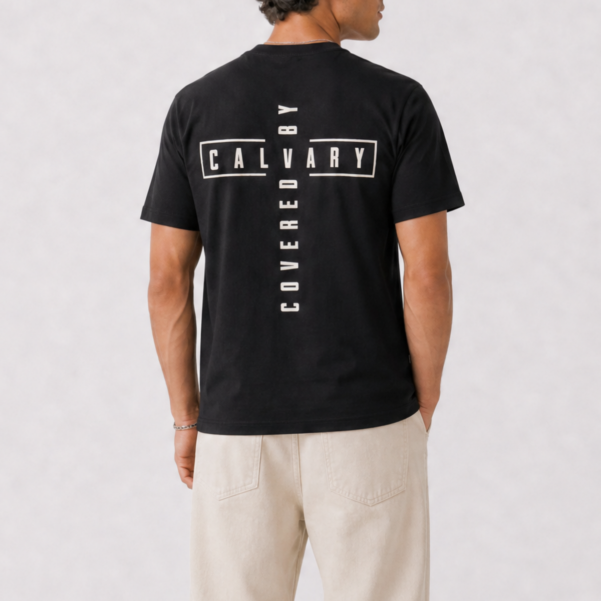 Covered Cross Tee
