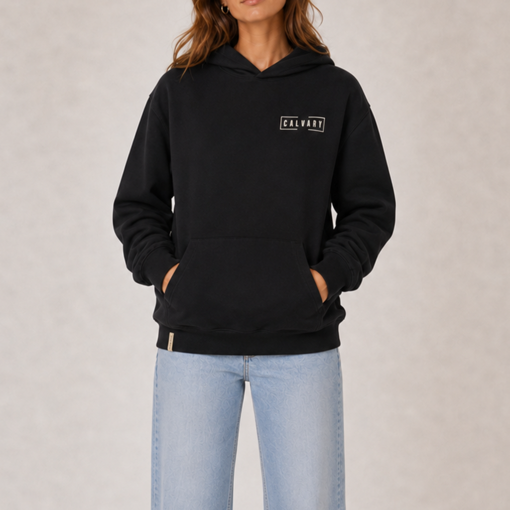 Covered Cross Hoodie