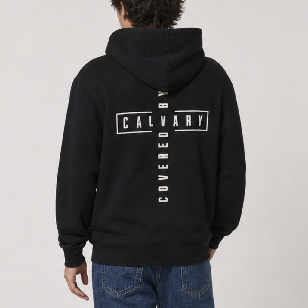 Covered Cross Hoodie