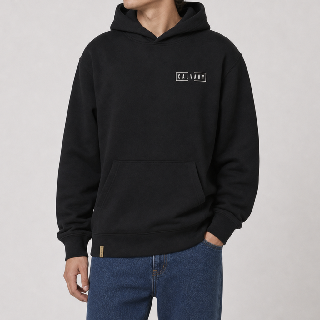 Covered Cross Hoodie