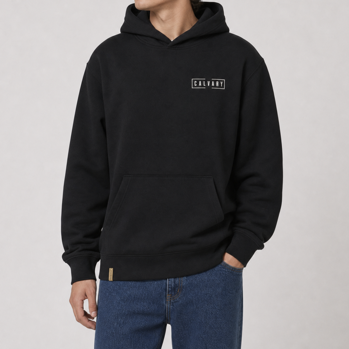 Covered Cross Hoodie
